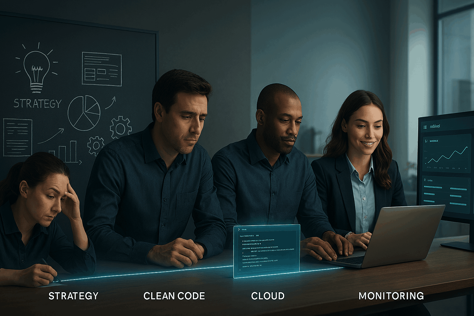 End-to-End Software Development: From Strategy to Long-Term Support
