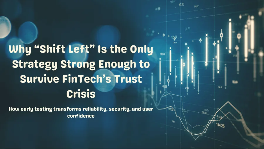 Why “Shift Left” Is the Only Strategy Strong Enough to Survive FinTech’s Trust Crisis